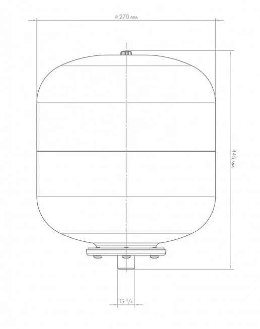 Расширительный бак В35