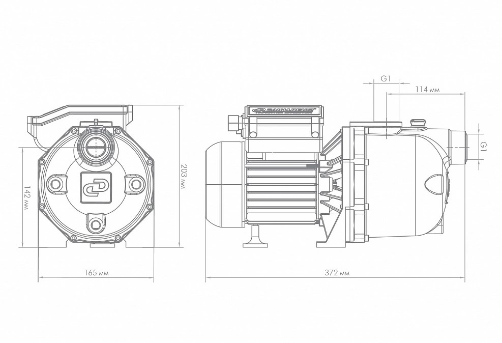 Насос ДЖАМБО 60/35Ч