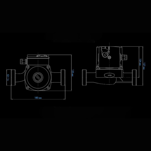 Циркуляционный насос ЦИРКУЛЬ PREMIUM 25/40