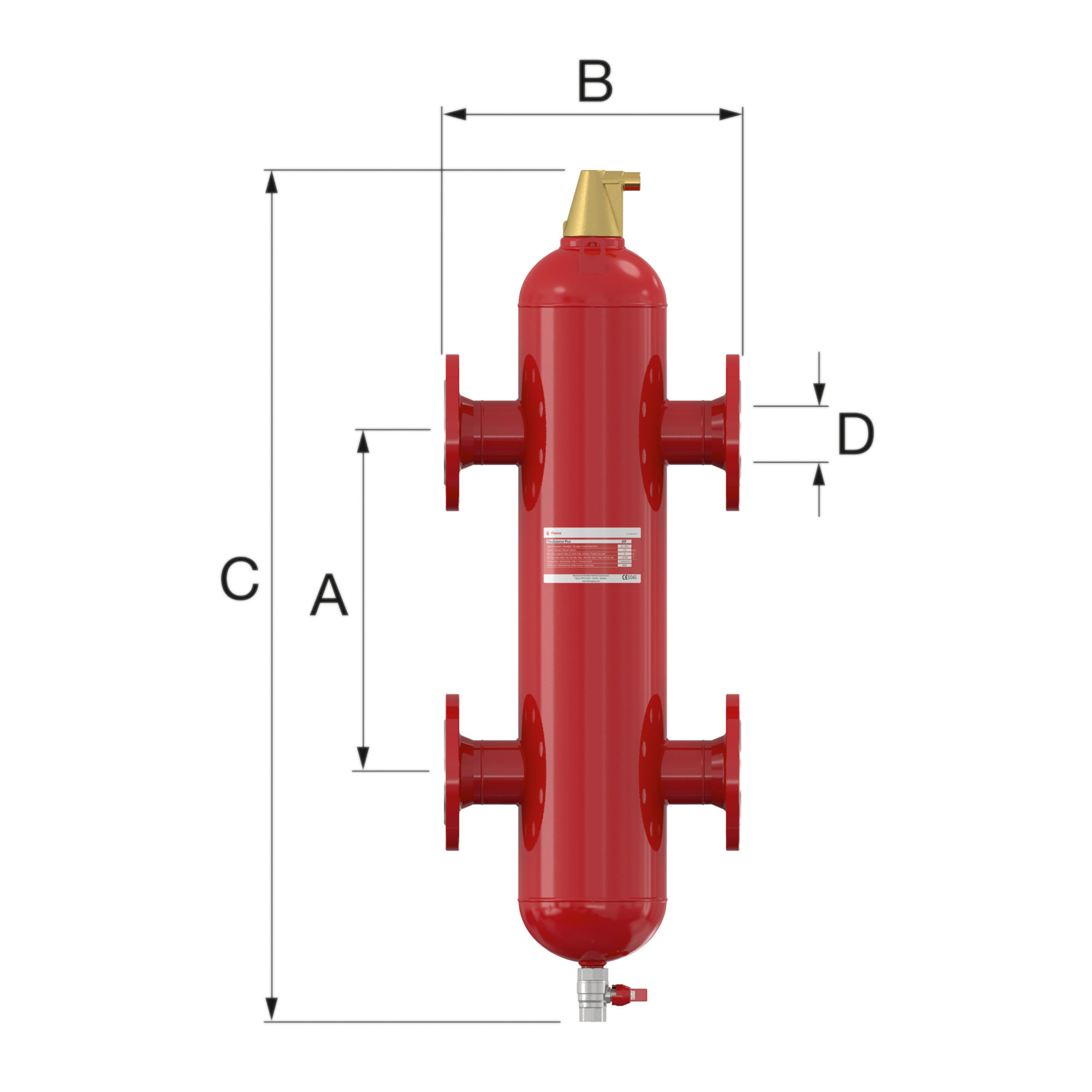 Гидравлический разделитель (стабилизатор) Flexbalance Plus F 65