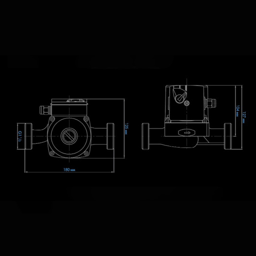 Циркуляционный насос ЦИРКУЛЬ PREMIUM 25/60