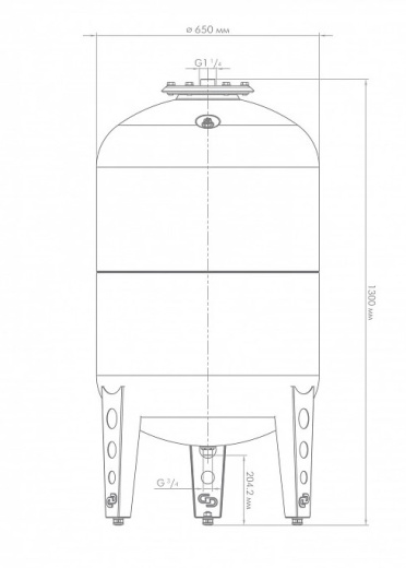 Расширительный бак В300