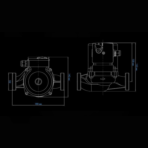 Циркуляционный насос ЦИРКУЛЬ PREMIUM 32/80