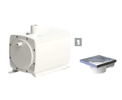 Канализационный насос SANIFLOOR 1 (для кафельного покрытия)